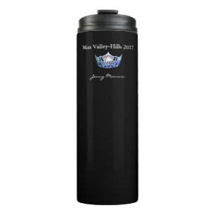 Miss America style Crown Thermal Tumbler