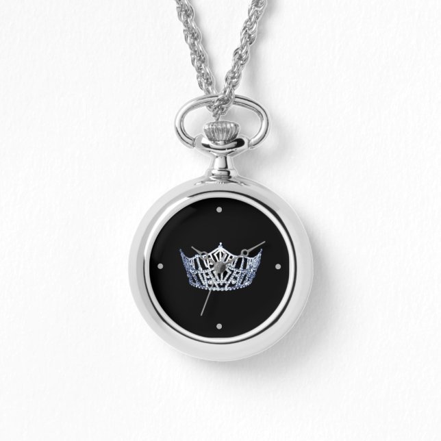 Miss America style Crown Wrap Around Watch (Front)
