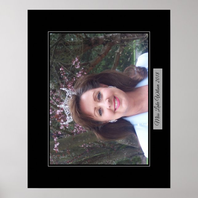 Miss America USA Custom Poster Portrait (Front)