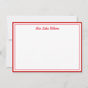 Miss America USA Pageant Custom Note Card