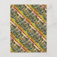 Miss Amy Dupont and War Elephants Vintage Circus