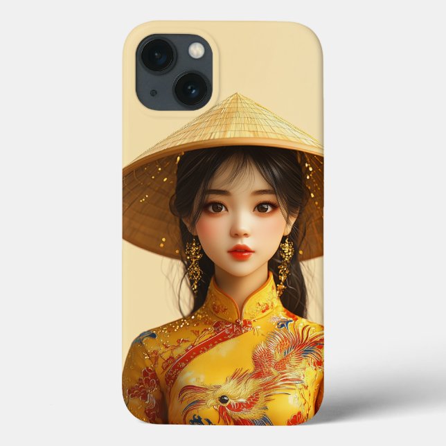 Miss Aodai Case-Mate iPhone Case (Back)