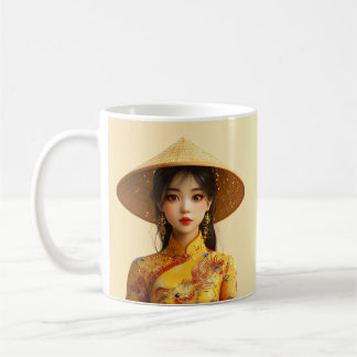 Miss Aodai Coffee Mug