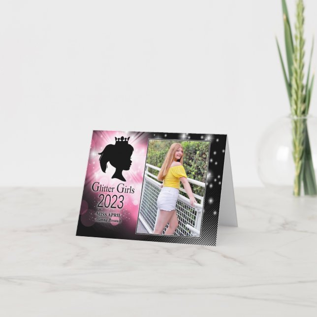 Miss April 2023 Thank You Card (Front)