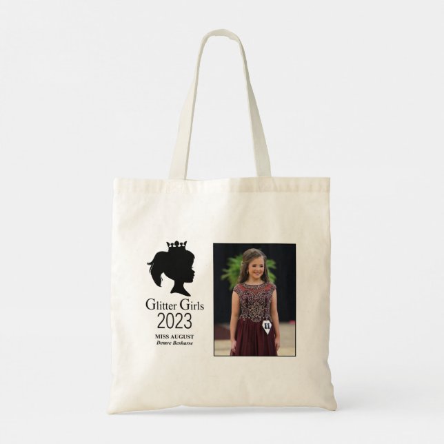 Miss August 2023 Tote Bag (Back)
