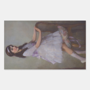 Miss Barbara de Selincourt (by Herbert James) Sticker