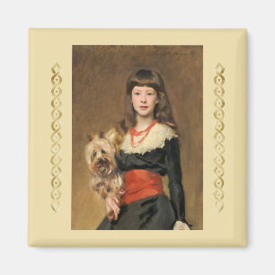 Miss Beatrice Townsend by John Singer Sargent  Magnet