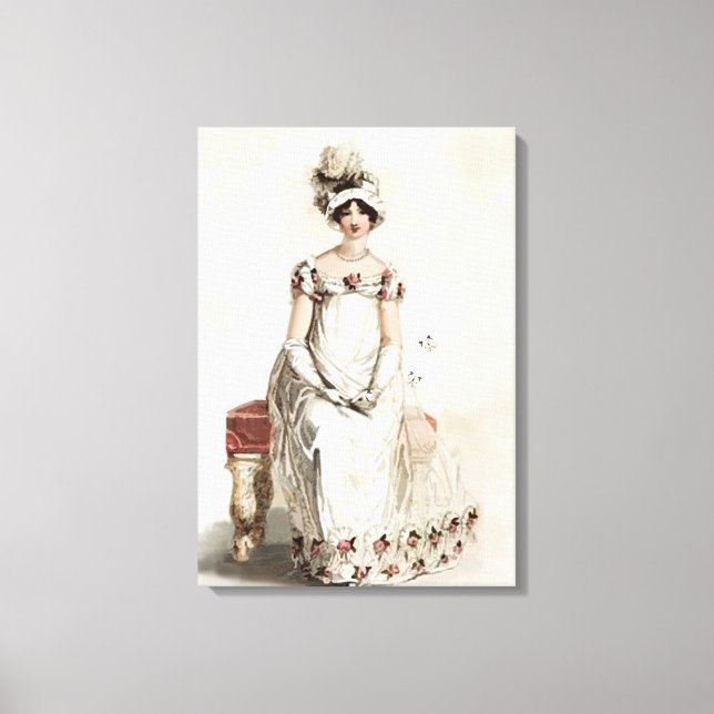 “Miss Bennet” Canvas Print (Front)