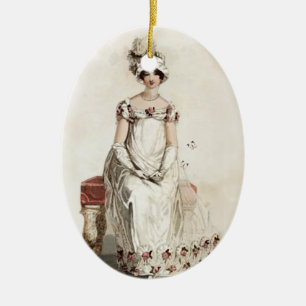 “Miss Bennet” Ceramic Ornament