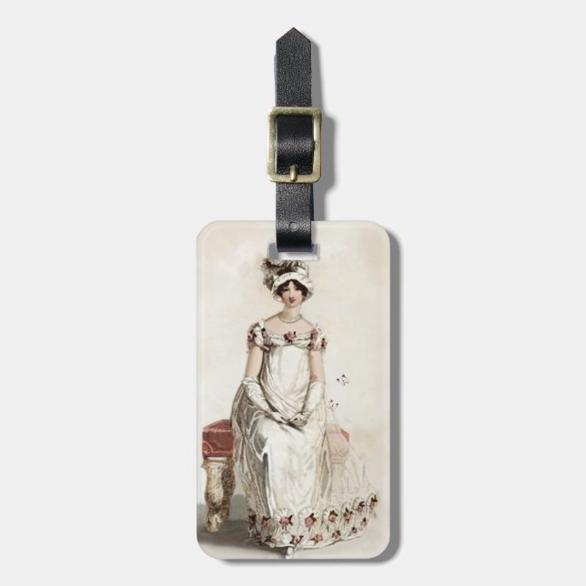 “Miss Bennet” Luggage Tag (Front Vertical)