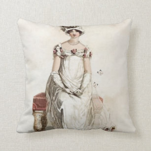 “Miss Bennet” Throw Pillow