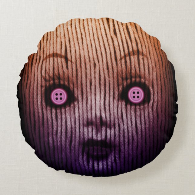 Miss button 2013 round pillow (Front)
