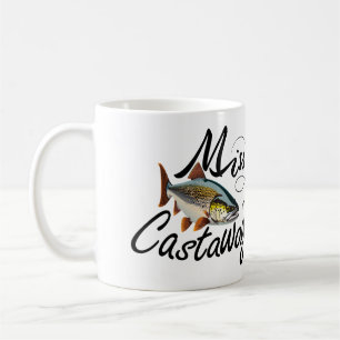 Miss Castaway Rainbow Trout Coffee Mug