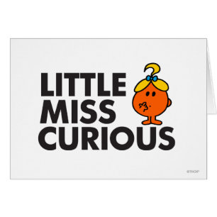 Miss Curious Black Lettering