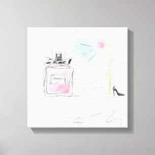 Miss Dior Addict Canvas Print