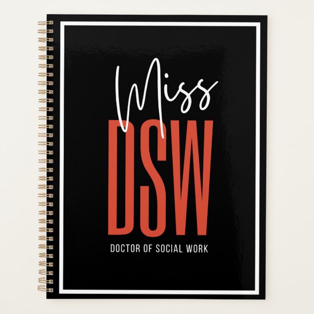 Miss DSW Planner (Front)