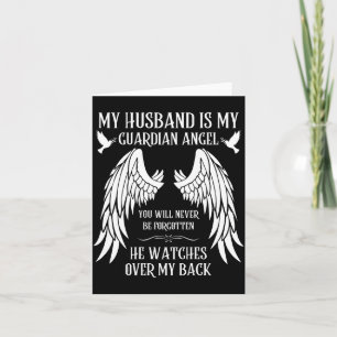 Miss family love missing memories remember husband card