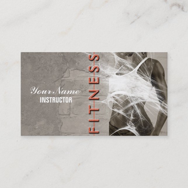 Miss Fitness - Business Card (Front)