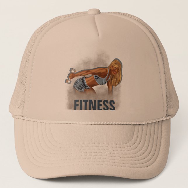 Miss Fitness II - Trucker Hat (Front)