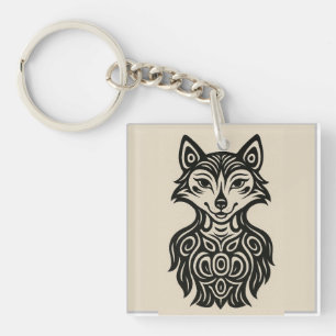 Miss Furry Keychain