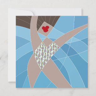 Miss Gigi Beach Babe Swimsuit Model Fashion Art Card