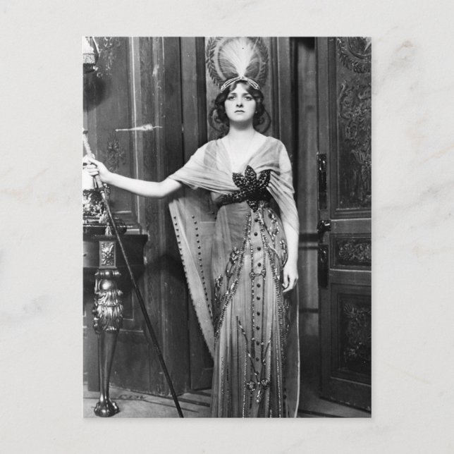 Miss Gladys Cooper [1888-1971] in Fancy Dress Postcard (Front)
