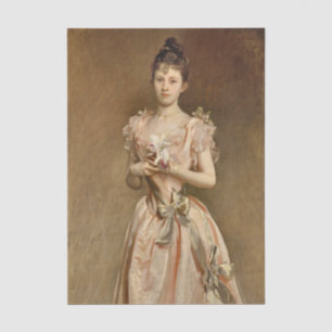 Miss Grace Woodhouse by John Singer Sargent Tissue Paper