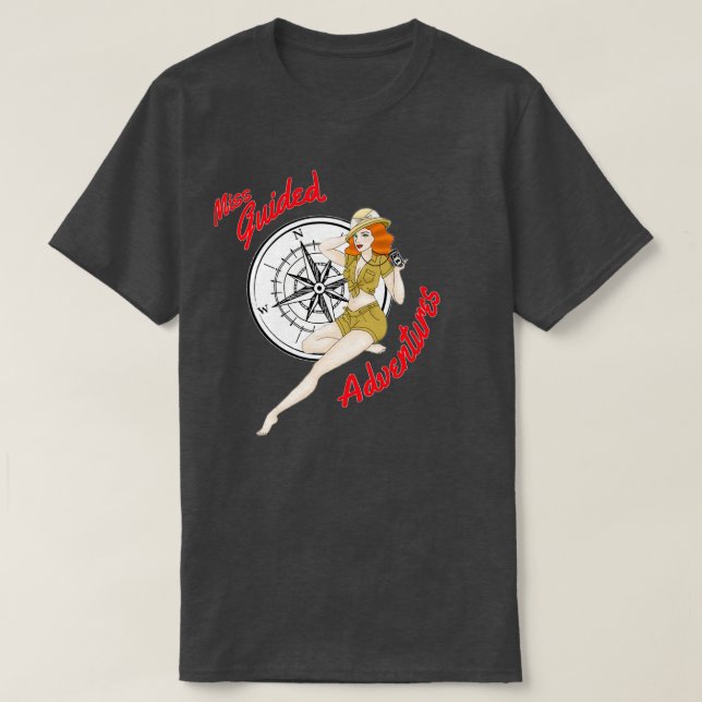 Miss Guided Adventures T-Shirt (Design Front)