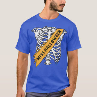 Miss halloween ribcage skeleton T-Shirt