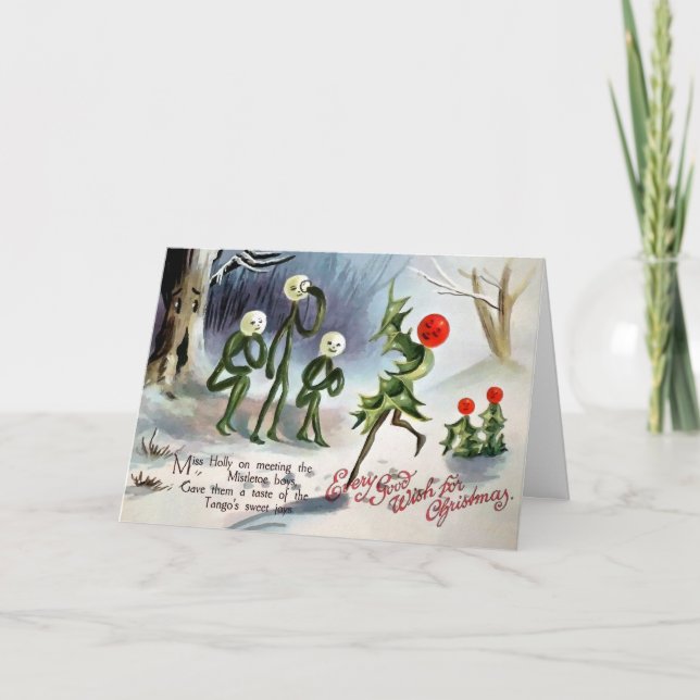 Miss Holly et la carte de Noël des Mistletoe Boys (Devant)