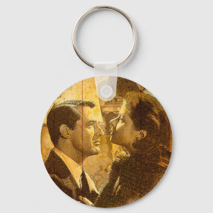 Miss Hubberman is in Trouble Keychain