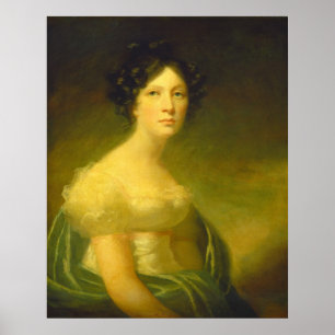 Miss Jean Christie - Affiche d'art fin Henry Raebu