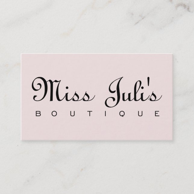 Miss Juli's Business Card, 3.5" x 2.0", 100 pack Business Card (Front)