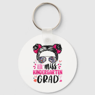 Miss Kindergarten Grad Graduation Graduated Girls Keychain