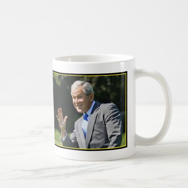 Miss Me Yet GW Bush Large Mug (Right)