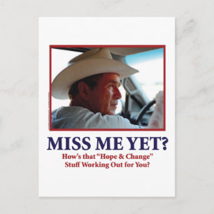 Miss Me Yet? Postcard