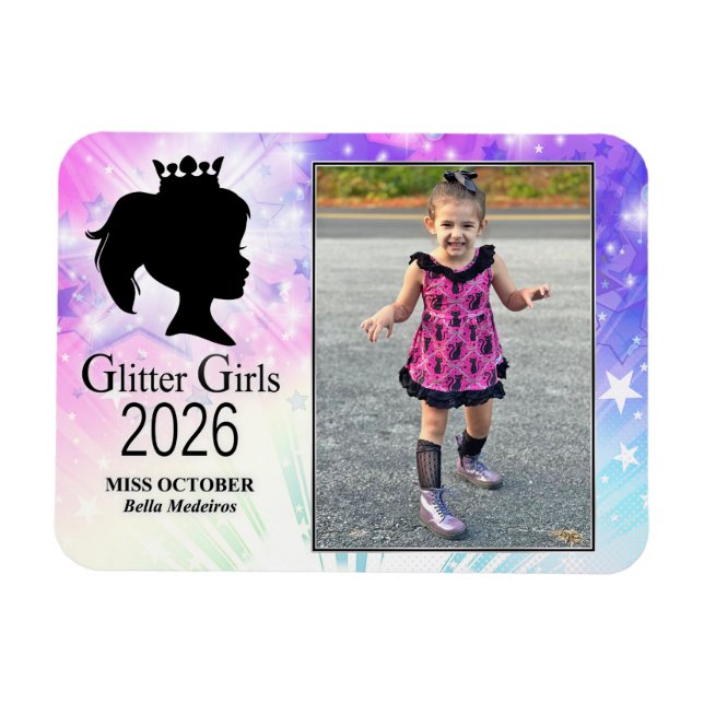 Miss October 2026 Magnet (Horizontal)