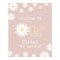 Miss Onederful 1st Birthday Daisy Welcome Sign