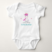 Miss Onederful First 1st Birthday Girl Unicorn