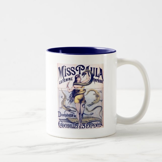 Miss Paula Circus Poster Print Art Mug (Right)