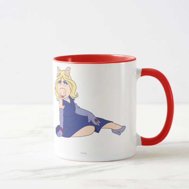 Miss Piggy in Purple Dress Mug (Right)