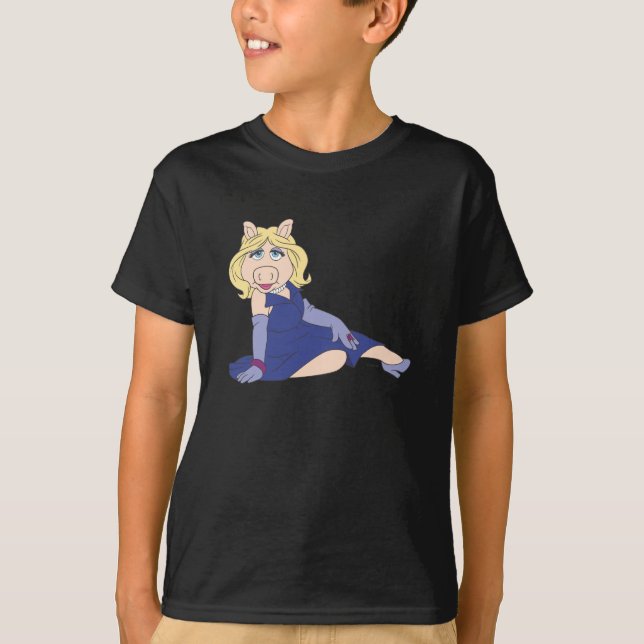 Miss Piggy in Purple Dress T-Shirt (Front)