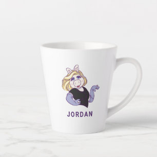 Miss Piggy standing in a styl Disney Latte Mug