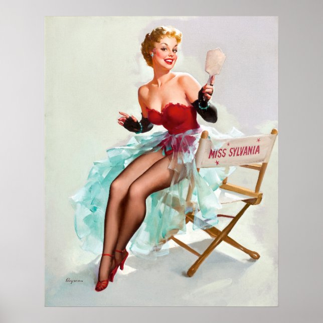 Miss Pin Up Poster (Front)