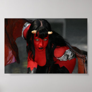Miss Rose Noir comme Poster "Purgatori"
