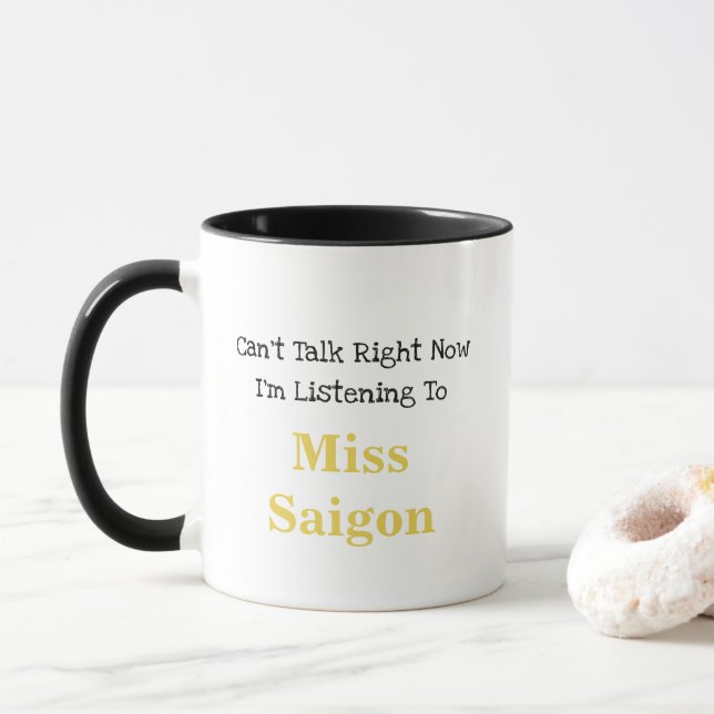 Miss Saigon Mug (With Donut)