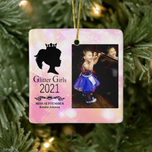 Miss September 2021 Ceramic Ornament