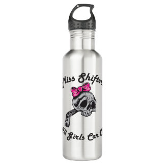 Miss Shifters 24 oz Stainless Steel Water Bottle