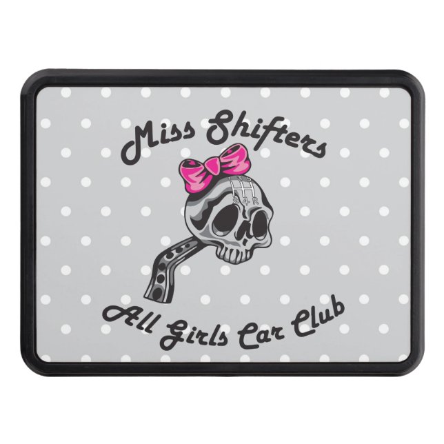 Miss Shifters 2" Trailer Hitch Receiver Trailer Hitch Cover (Front)