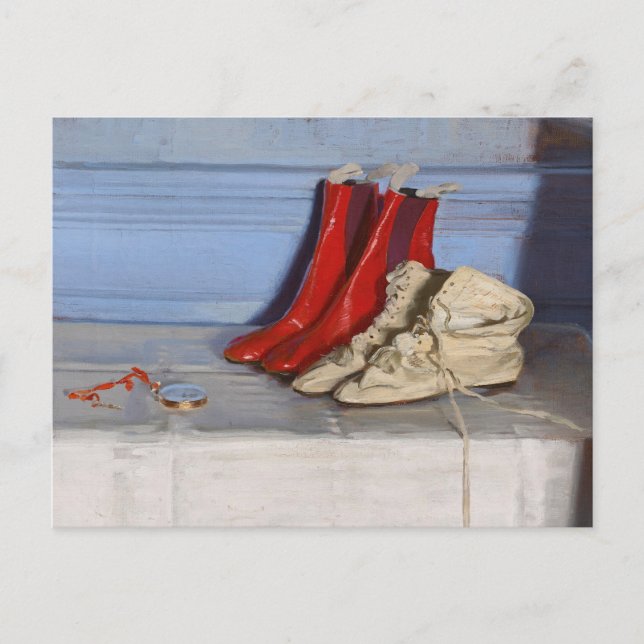 Miss Simpson’s Boots | William Nicholson Postcard (Front)